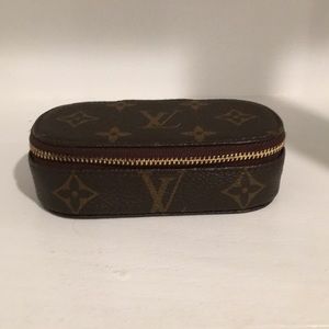 Authentic Louis Vuitton mini makeup carrier